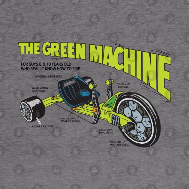 Green Machine - Big Wheel (Light) by Chewbaccadoll